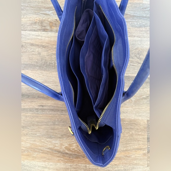 DAGNE DOVER SIGNATURE TOTE CLASSIC - Blue - Picture 4 of 9